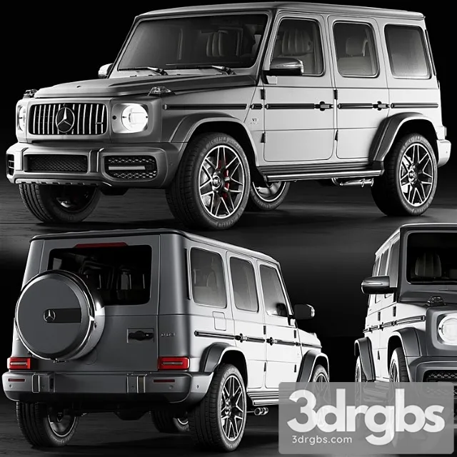 Mercedes-benz g63 amg 3D Model Free