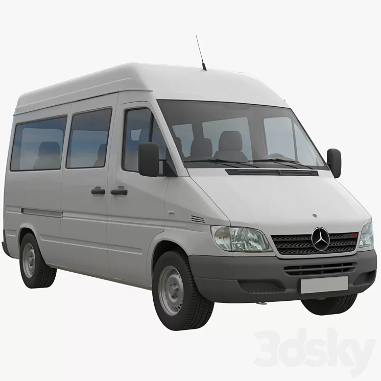 Mercedes-Benz Sprinter Classic 3D Model Free
