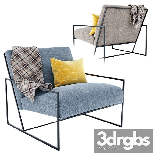 Mercer chair by maiden 3D Model Free