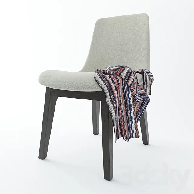 Mercer Side Chair 3D Model