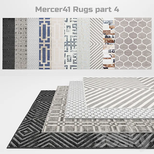 Mercer41 Rugs part 4 3D Model
