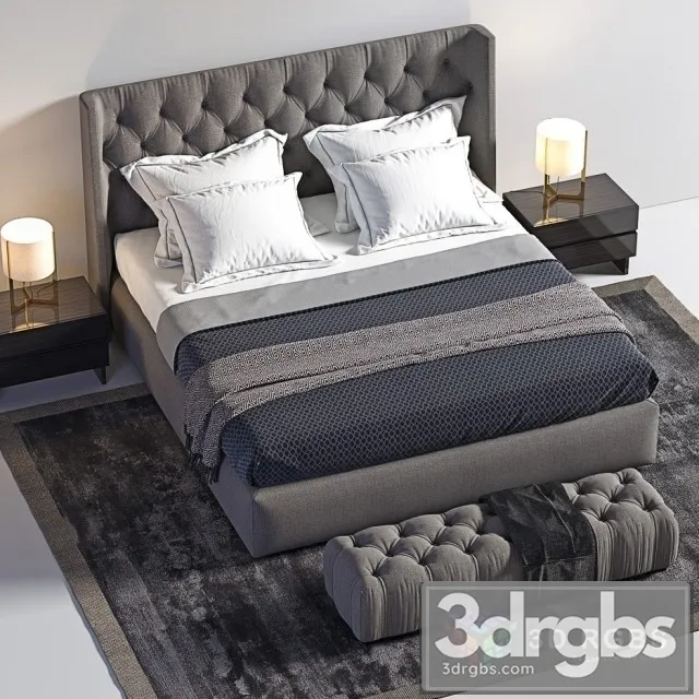 Meridani Port Bed 3D Model Free