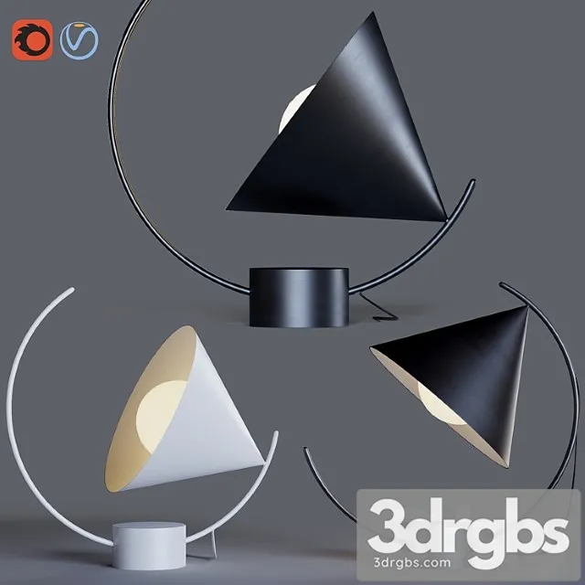 Meridian Lamp By Regular Company 2 3D Model Free