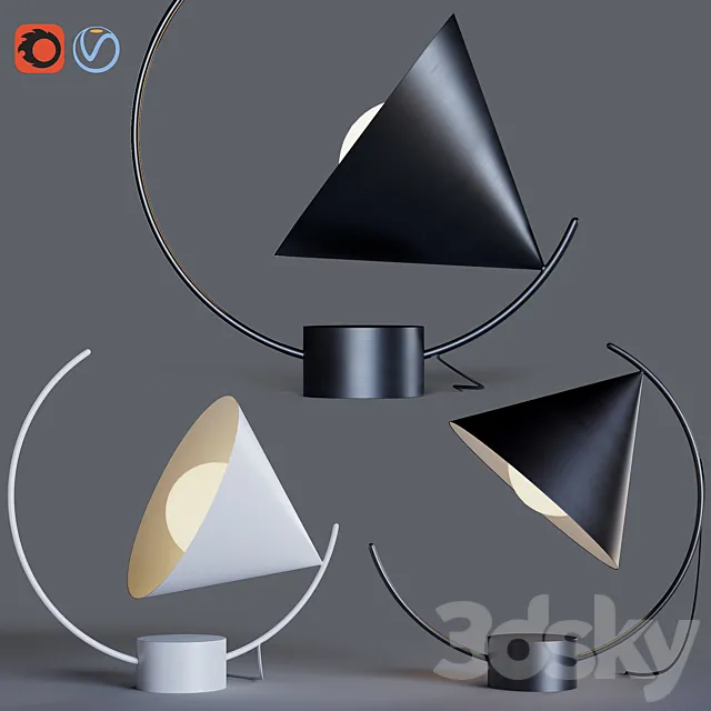 Meridian Lamp by Regular Company 3DModel
