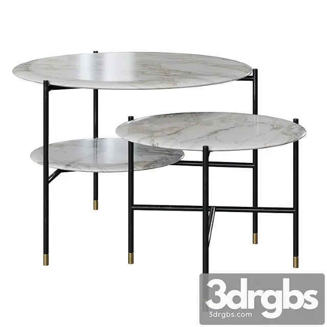 Meridiani adrian tables 2 3D Model Free