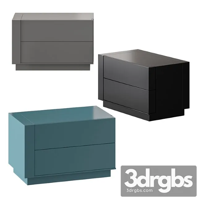 Meridiani benjamin night table 2 3D Model Free