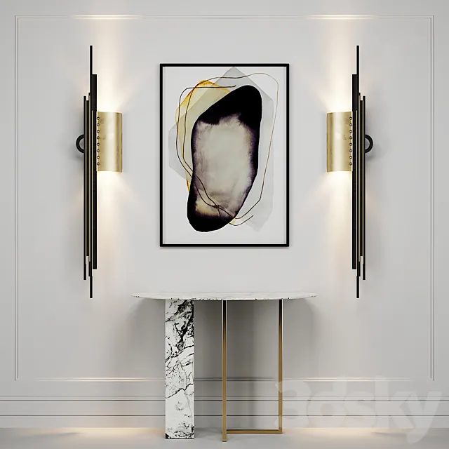Meridiani Console - Artemest Sconce 3DModel