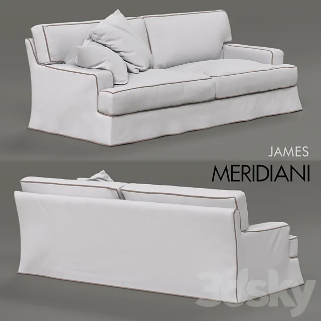 Meridiani James sofa 3DModel