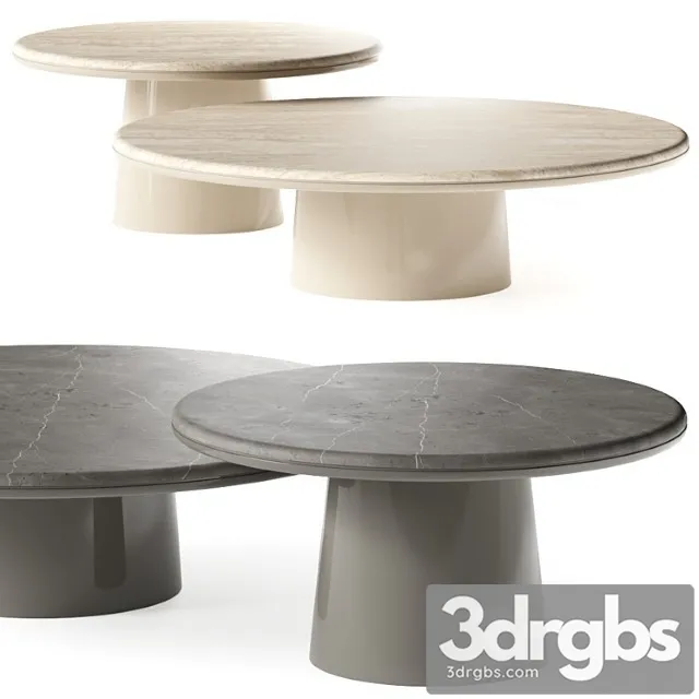 Meridiani Leon Coffee Tables 3D Model Free