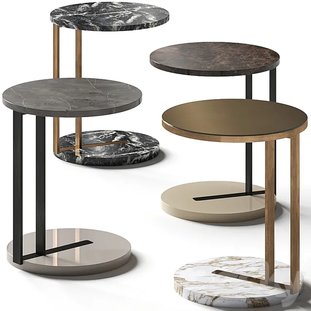Meridiani Ralf Coffee & Side Table Comp. 3 Free Download