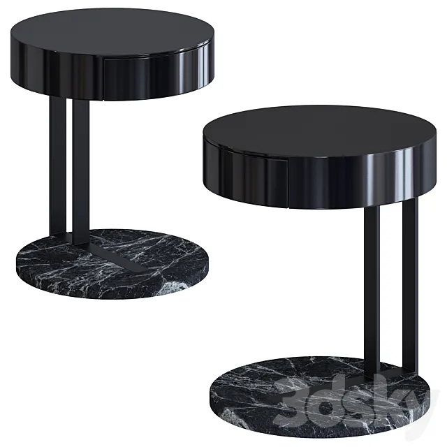 Meridiani ralph night table 3D Model