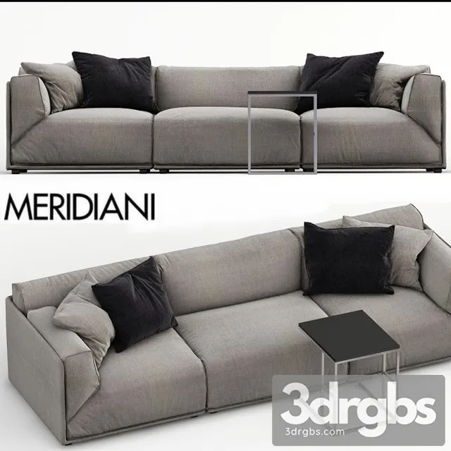 Meridiani Sofa 3D Model Free