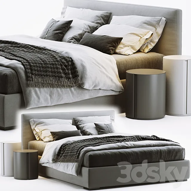 Meridiani Stone Bed 3D Model