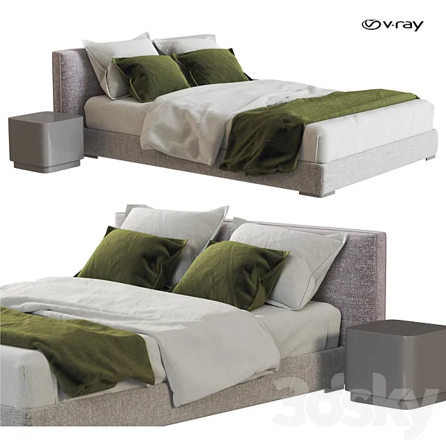 Meridiani Stone Bed 3DModel