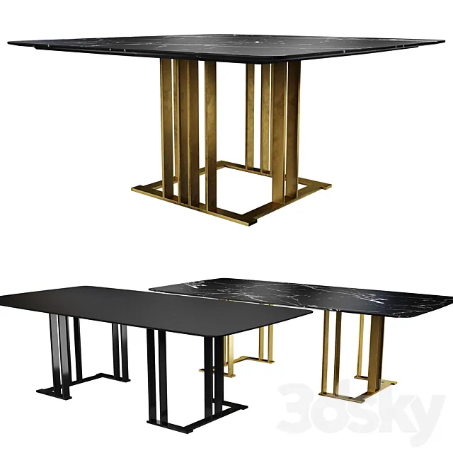 Meridiani Tables Charlie 3DModel