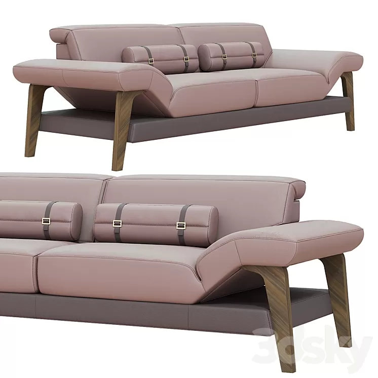 MERIEM Sofa By Egoitaliano 3D Model Free