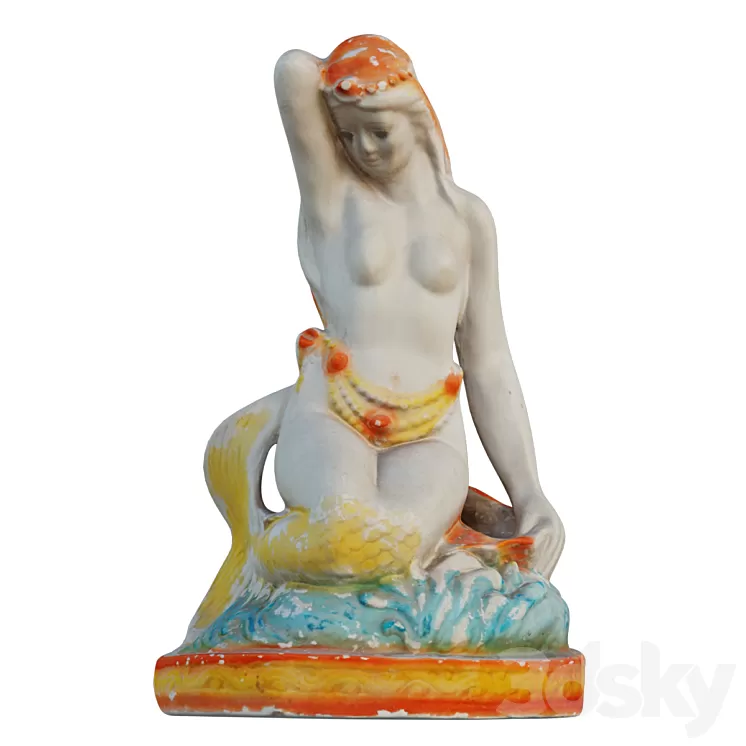 Mermaid 3D Model Free