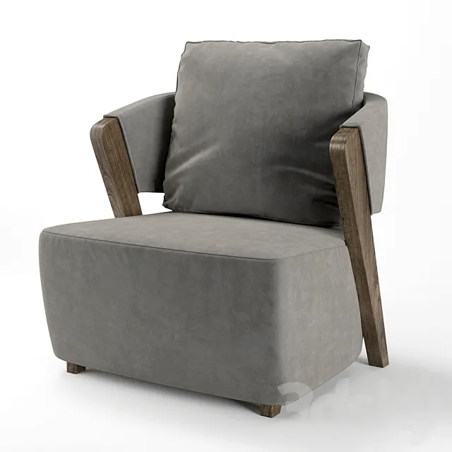 Meroni & Colzani Giudecca armchair 3DModel