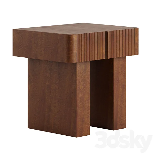 Merritt Nightstand by Lulu and Georgia 3D Model