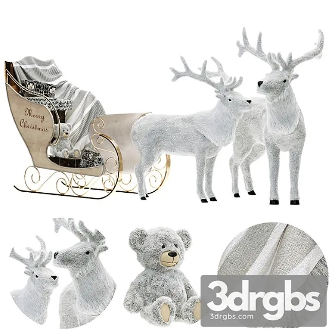 Merry Christmas 3D Model Free