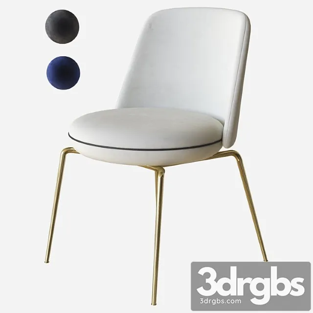 Merwyn Dining Chair Domo 3D Model Free