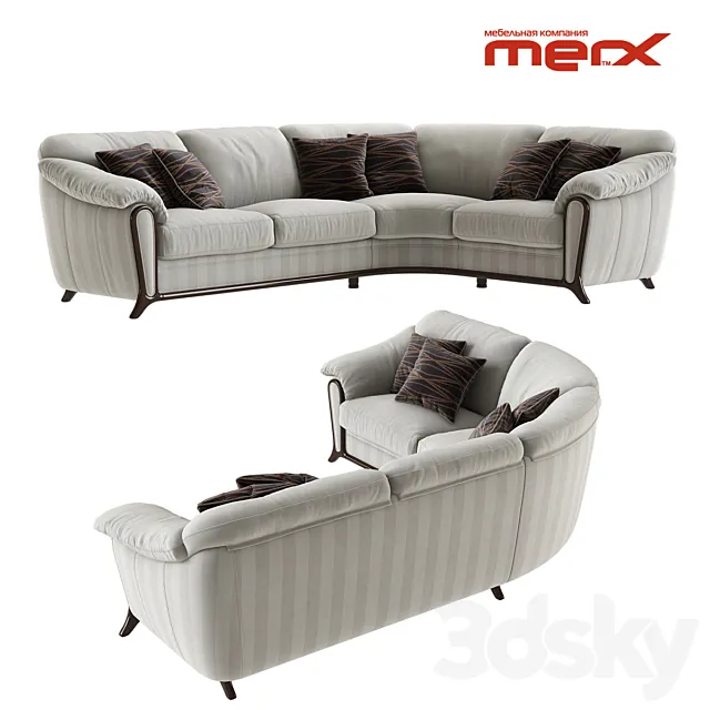 Merx _ Anastasia (Corner sofa) 3DModel