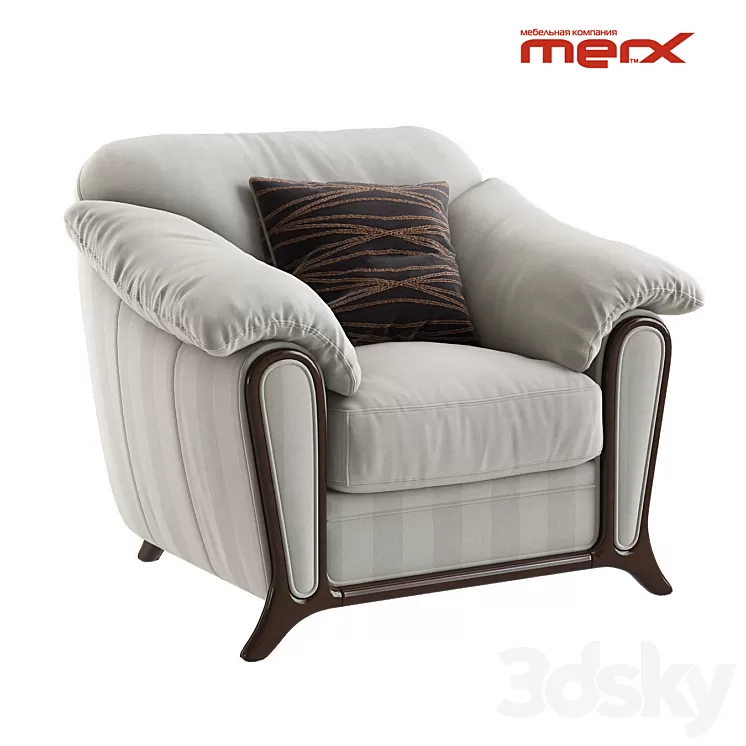Merx / Anastasia (Armchair) 3D Model