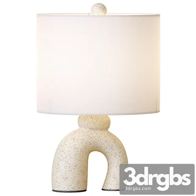 Mesa Ceramic Table Lamp 3D Model Free