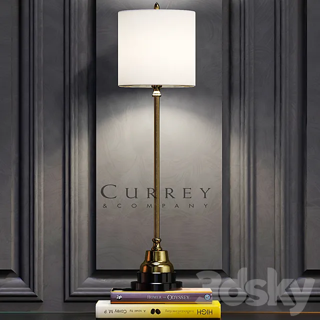 Messenger by Currey & Company 3DModel