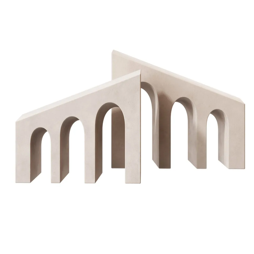 Metafisica Lecce Stone Bookend by Pimar