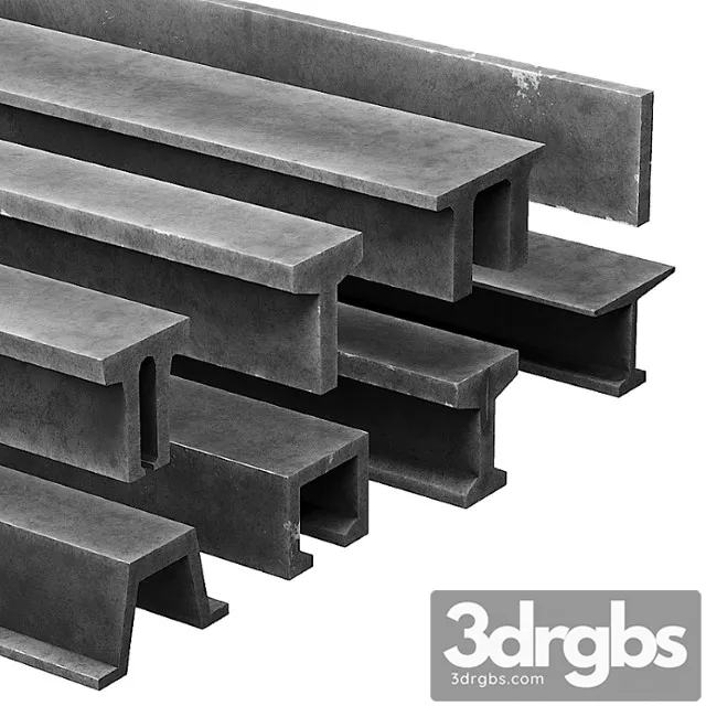 Metal beam 3D Model Free