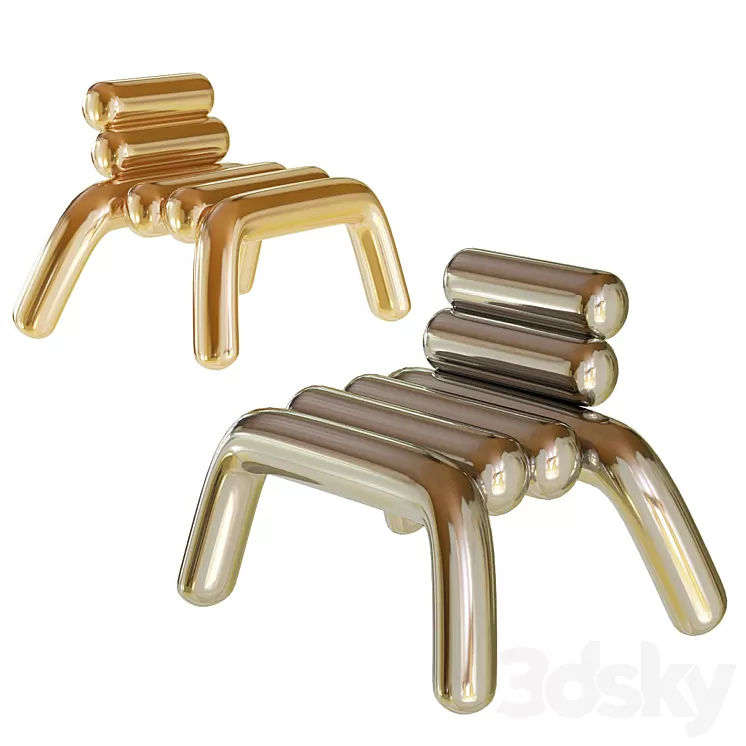Metal Chair 3D Model