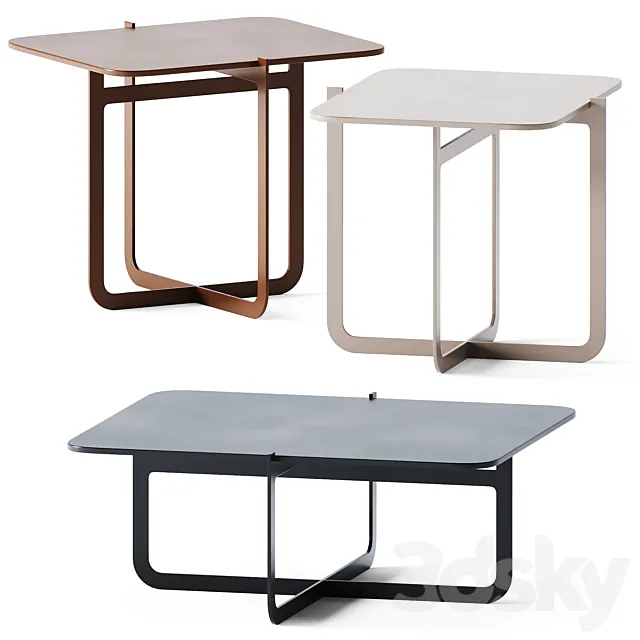 Metal Coffee Table Clip by Discipline 3DModel