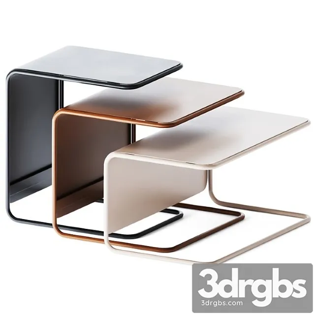 Metal Coffee Table Tab By Bulo 3D Model Free