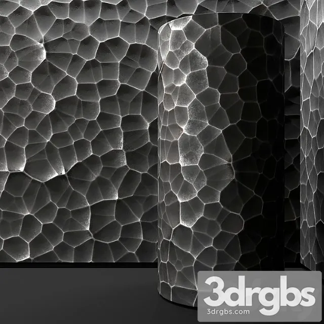 Metal Decorative panel 3D Model Free