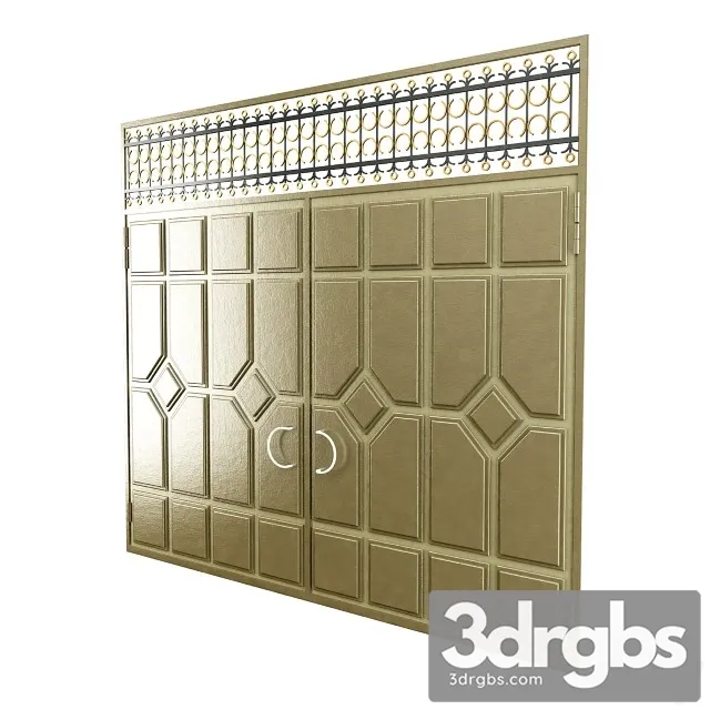 Metal Gates 3D Model Download