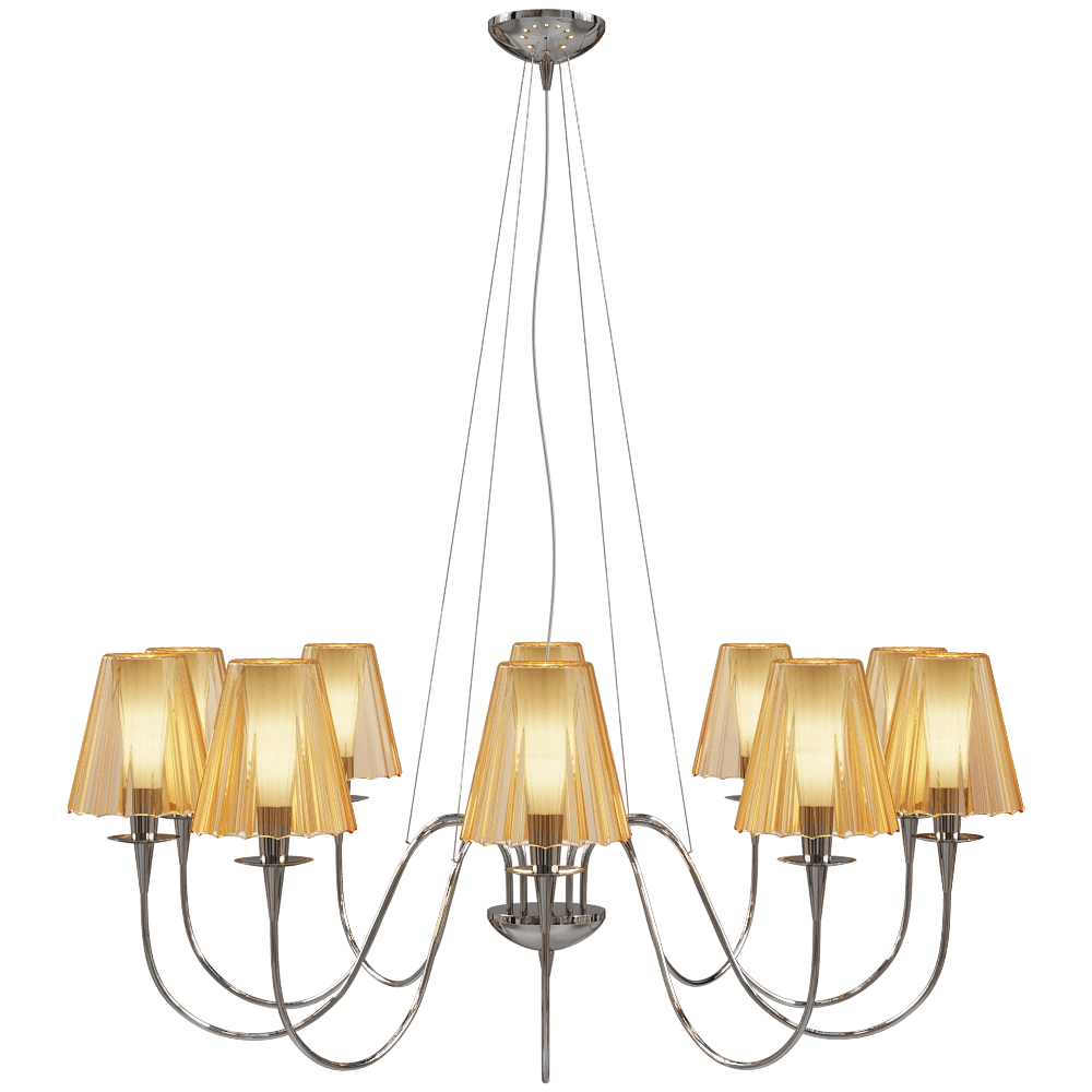Metal Lux - Pendant lamp Opera 3D Model