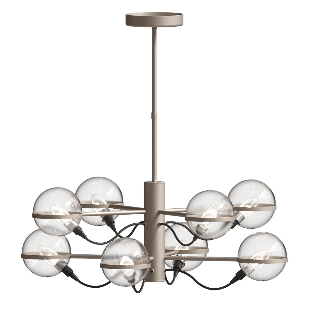 Metal Lux - Pendnat lamp Giro 3D Model