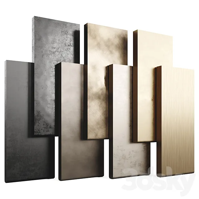Metal Materials LuxLucia Casa - 7 Colors Set02M1 Free Download