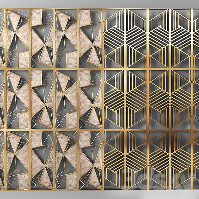 metal panel 3D Model