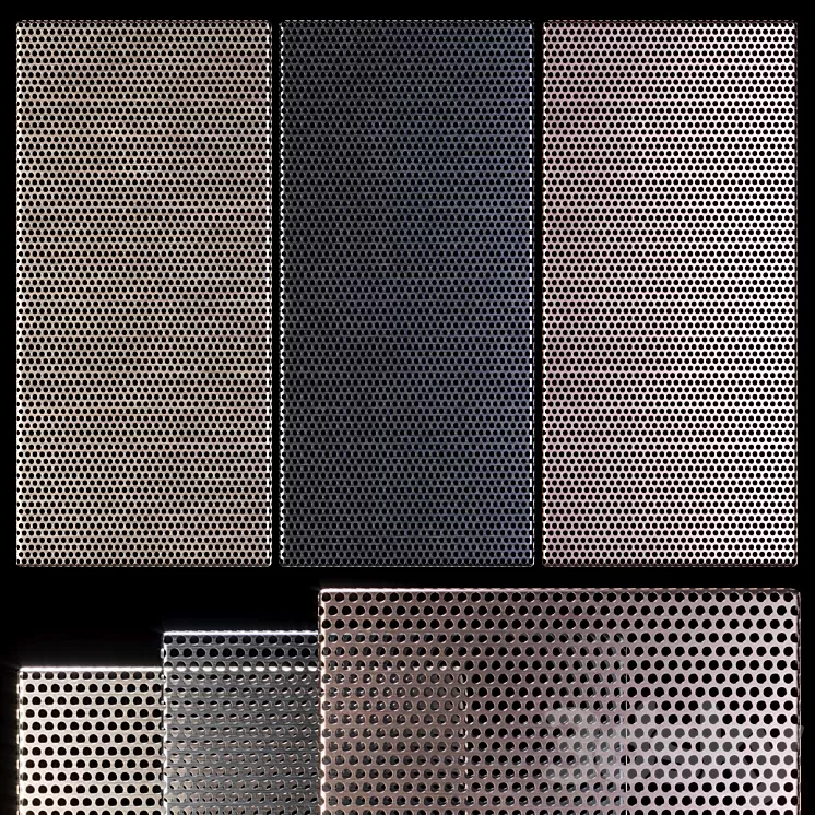 Metal panels №12 3D Model Free