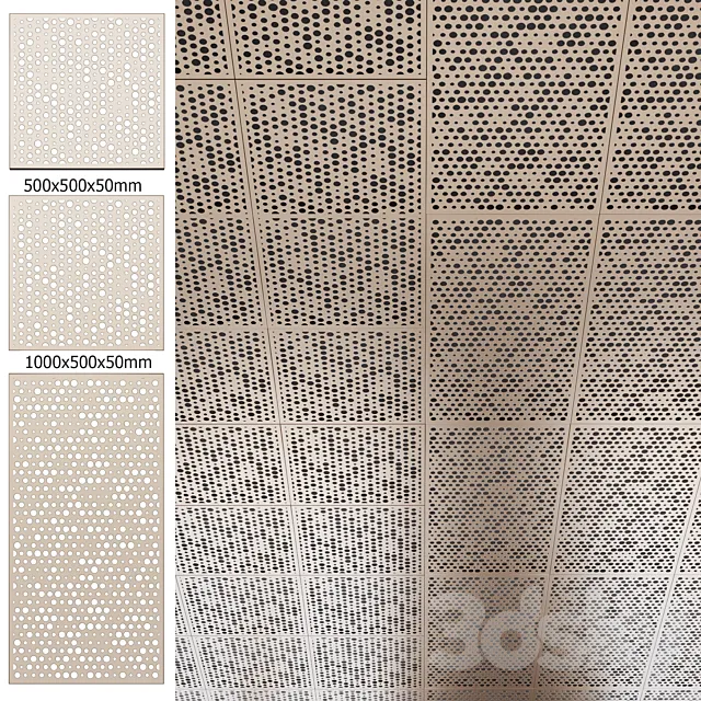 Metal panels No. 2 3D Model