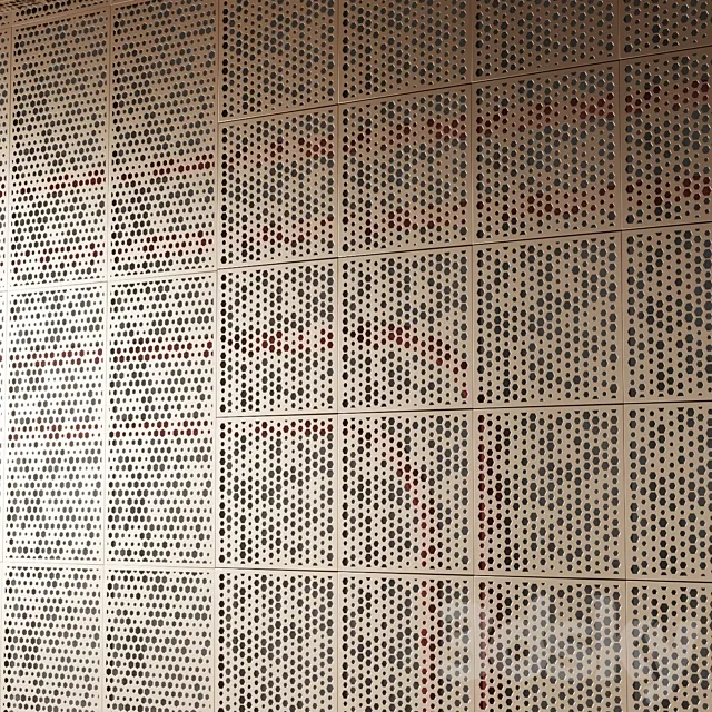 Metal panels No. 4 3D Model