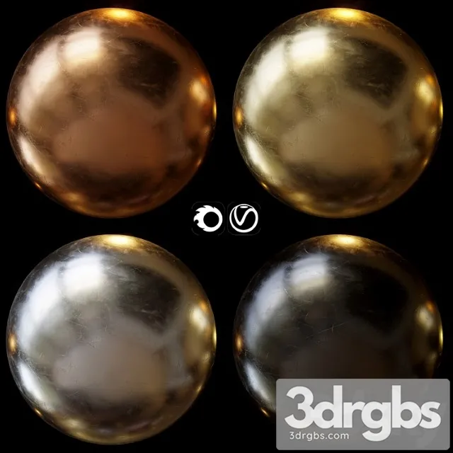 Metal Set 2 3D Model Free