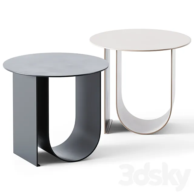 Metal Side Table Cher by Bloomingville 3DModel
