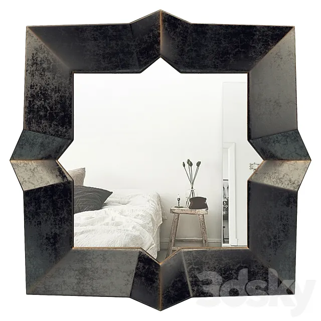 Metal Wall Mirror SGBH2295 3DModel
