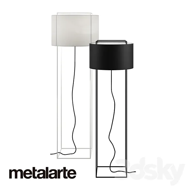 Metalarte _ Lewit Floor lamp 3DModel