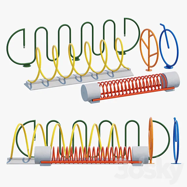 Metalco bicycle 3D Model