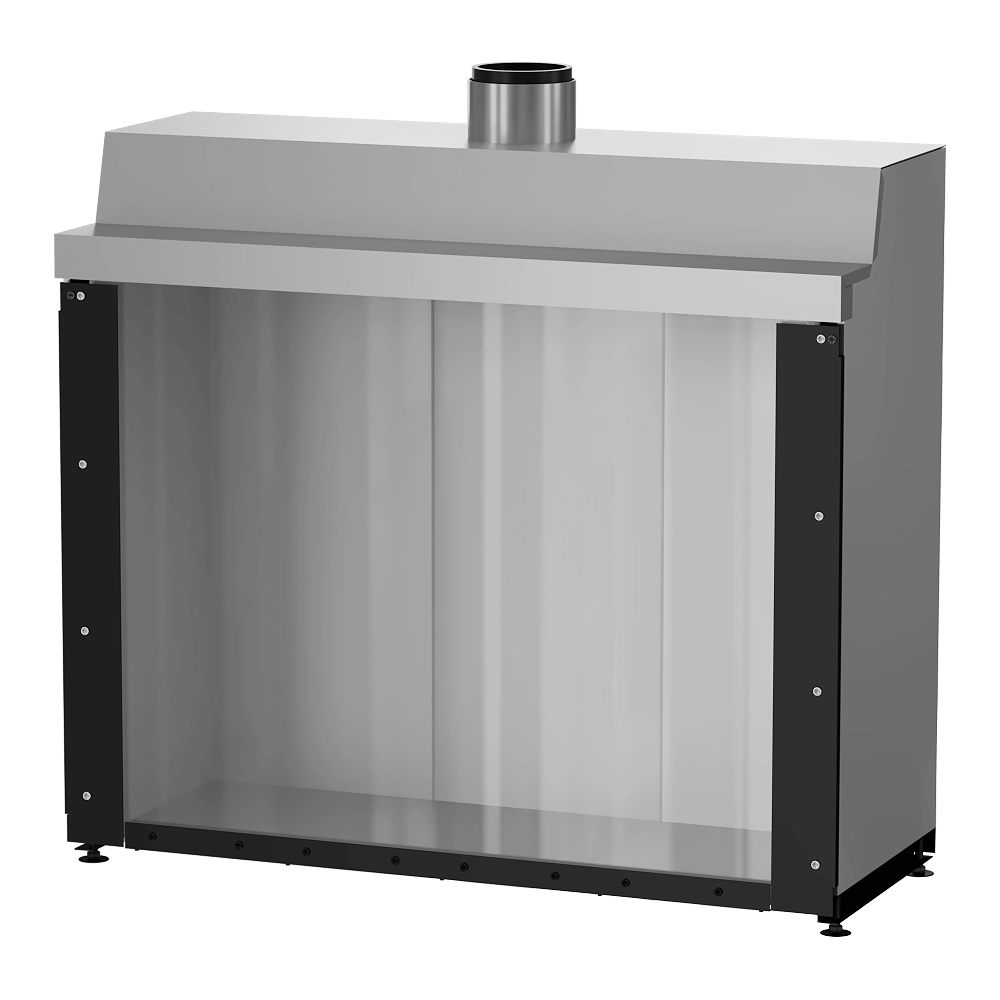 Metalfire - Fireplace Avenue L MF 1300-75 GHE 1S 3D Model