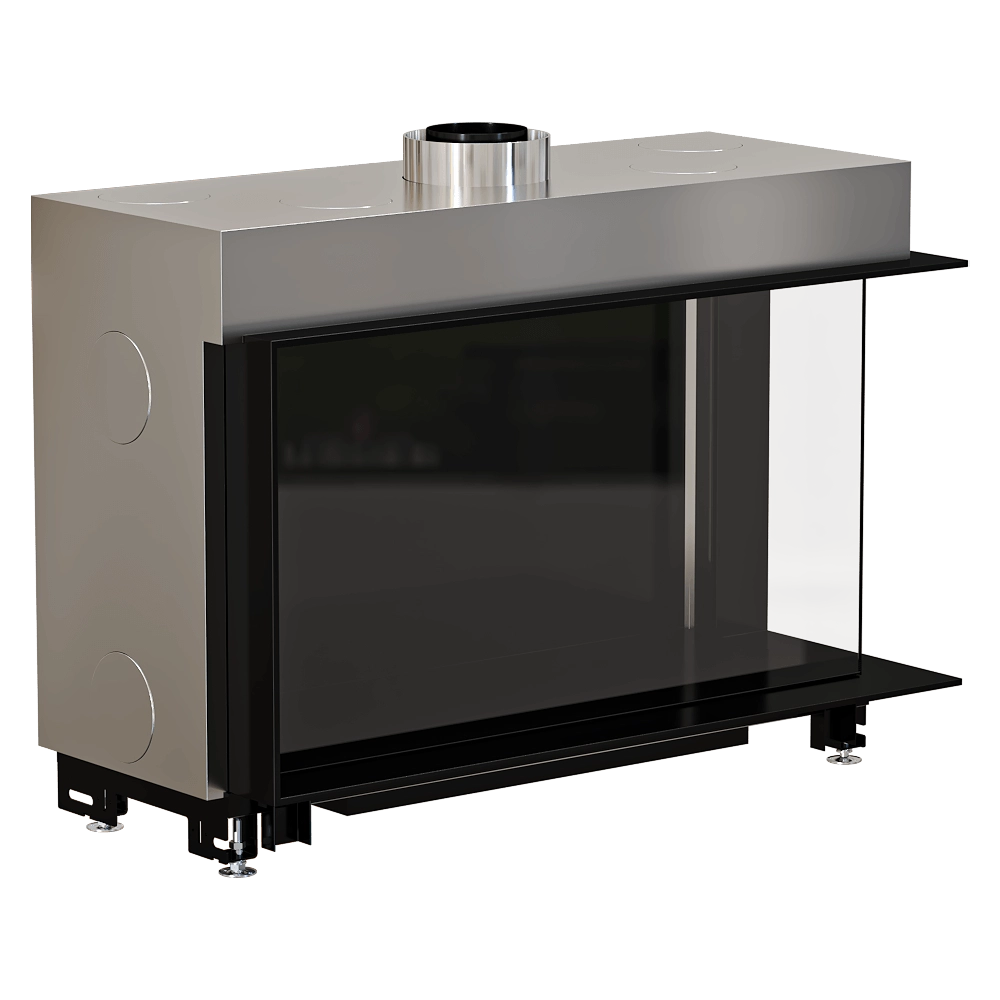 Metalfire - Fireplace Avenue MF 1050-60 GHE 2S 3D Model